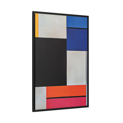Composition XXI (1923) by Theo van Doesburg  / Toile encadrée sur caisse américaine