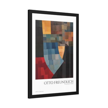 Komposition (1930) by Otto Freundlich  / Affiche Encadrée série ART's Collection