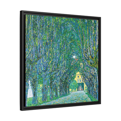 Avenue to the Kammer Castle (1912) by Gustav Klimt / Toile encadrée sur caisse américaine