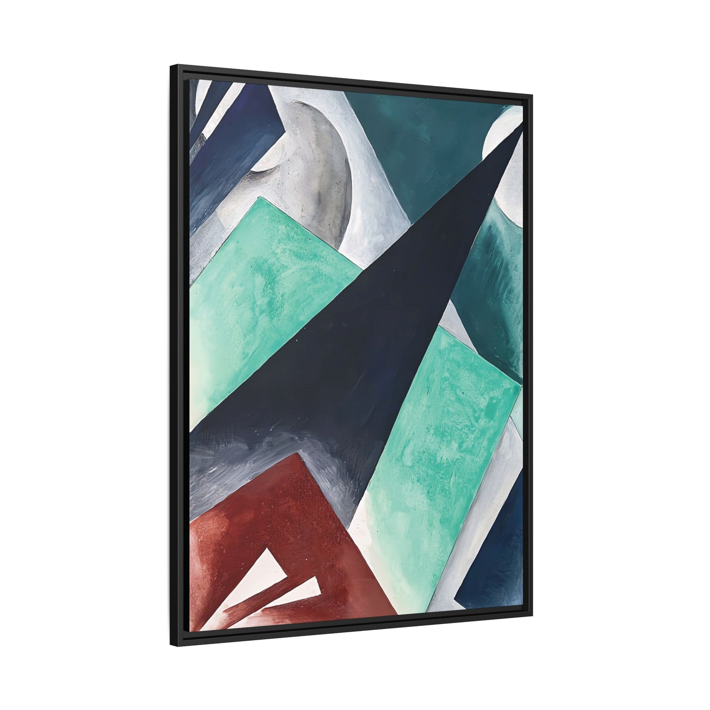 Painterly Architectonic (1918) by Lyubov Popova / Toile encadrée sur caisse américaine