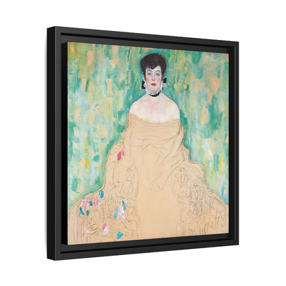 Amalie Zuckerkandl (1917) by Gustav Klimt / Toile encadrée sur caisse américaine