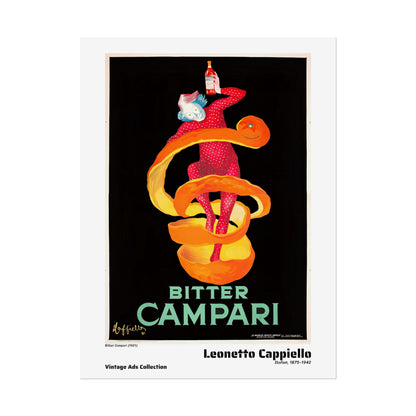 Bitter Campari (1921) by Leonetto Cappiello / Affiche imprimée - Série Vintage Ads Collection