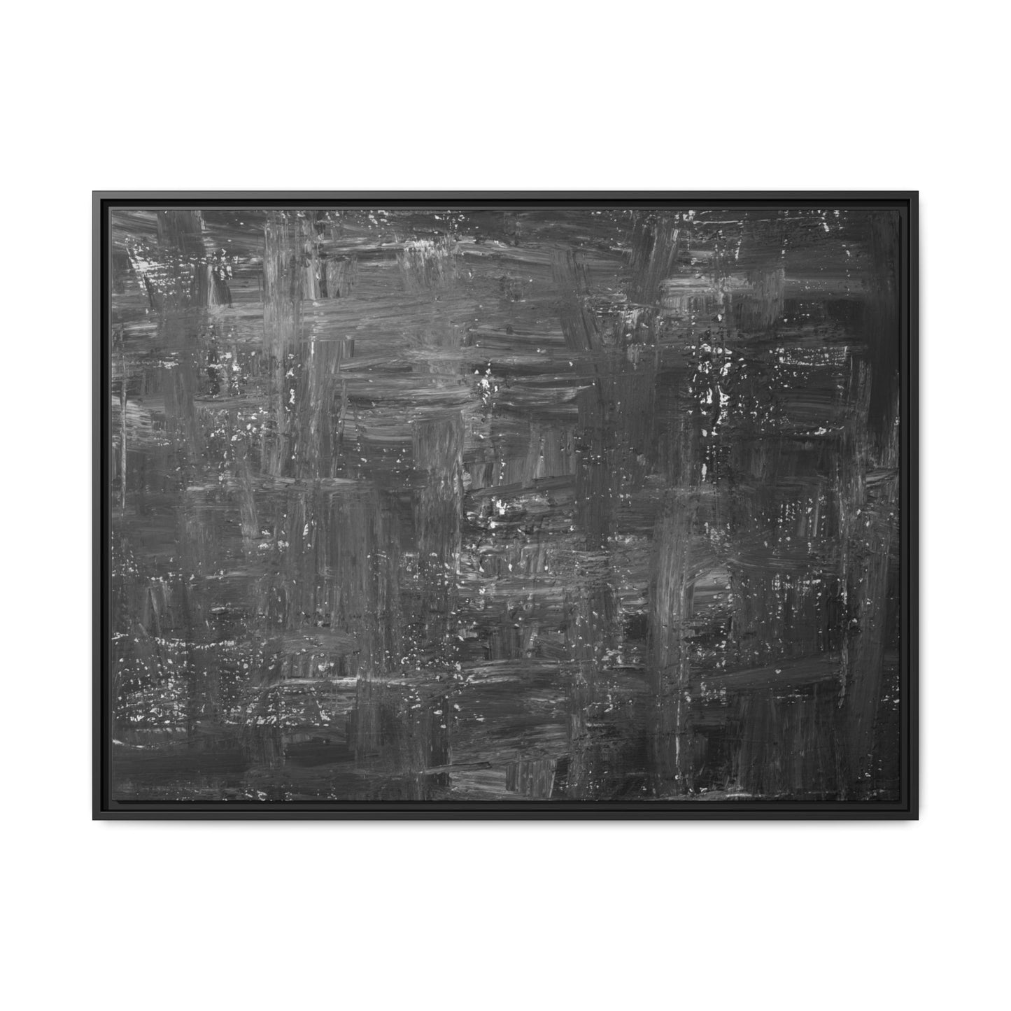 Tableau Intemporel Ardoise Soft "Série Sign Collections" / Toile encadrée sur caisse américaine