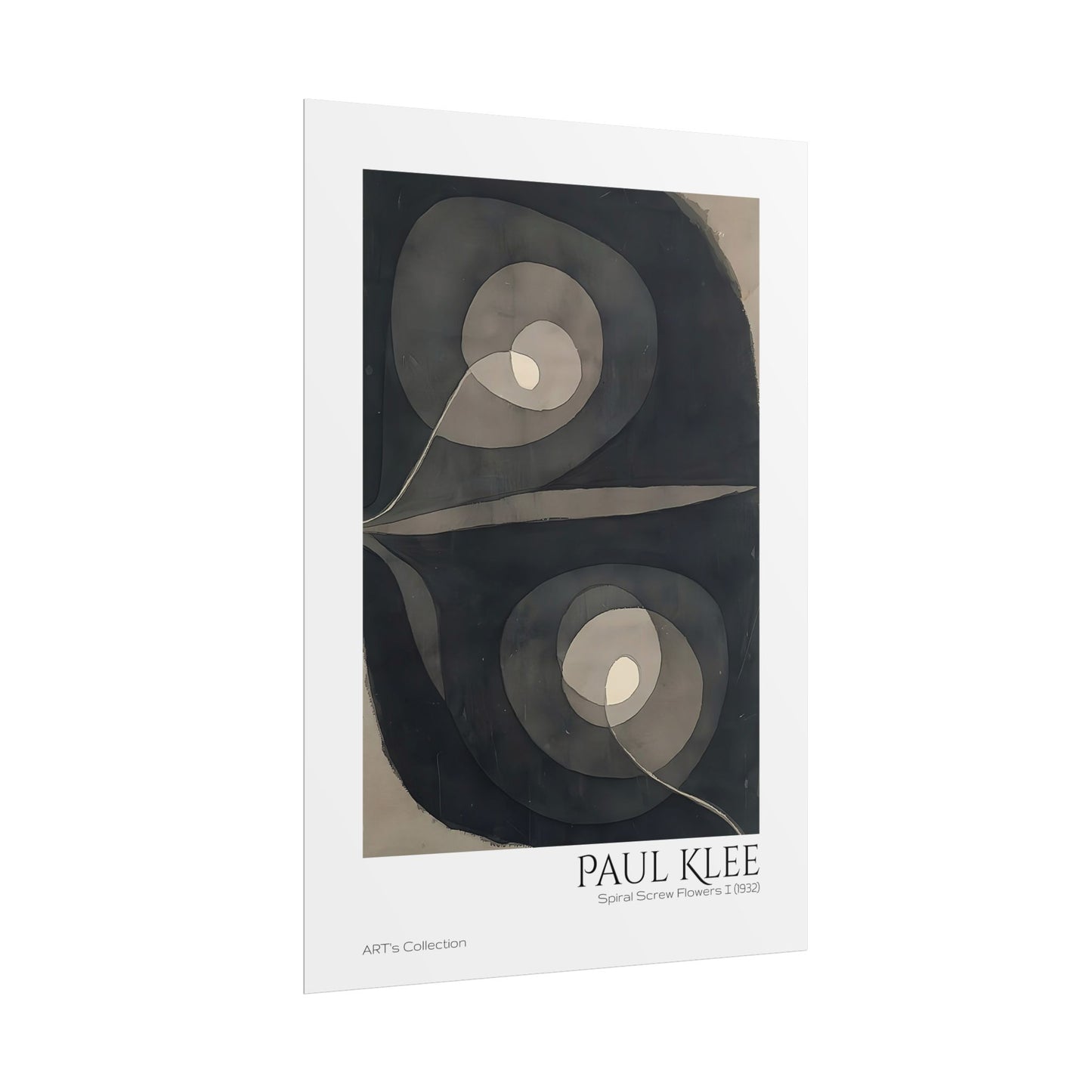 Spiral Screw Flowers I (1932)  by Paul Klee / Affiche imprimée - Série ART's Collection