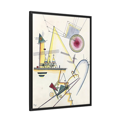 Wassily Kandinsky / Delicate Soul (1925) / Toile encadrée sur caisse américaine