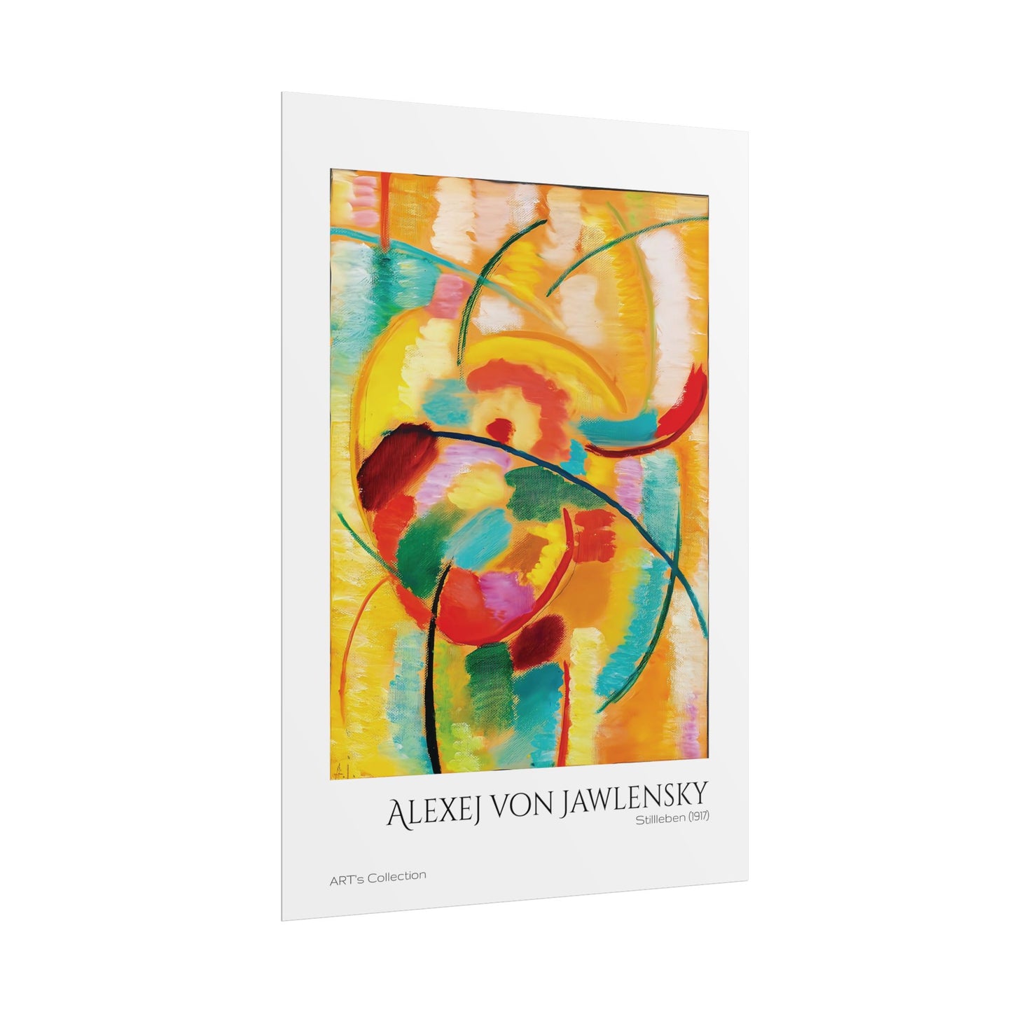 Stillleben (1917) by Alexej von Jawlensky  / Affiche imprimée - Série ART's Collection