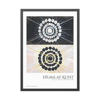 Group IX, SUW The Swan No. 8 (1915) by Hilma af Klint  / Affiche Encadrée série ART's Collection