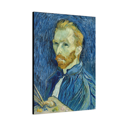 Self-Portrait (1889) by Vincent van Gogh  / Reproduction Fine Art sur Toile / Epaisseur 3,2cm - 1'25 po
