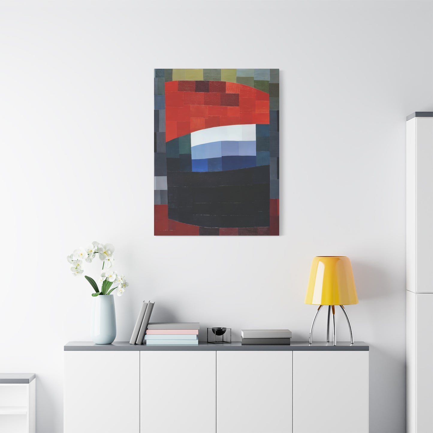 My Sky is Red (1933)  by Otto Freundlich  / Reproduction Fine Art sur Toile / Epaisseur 3,2cm - 1'25 po