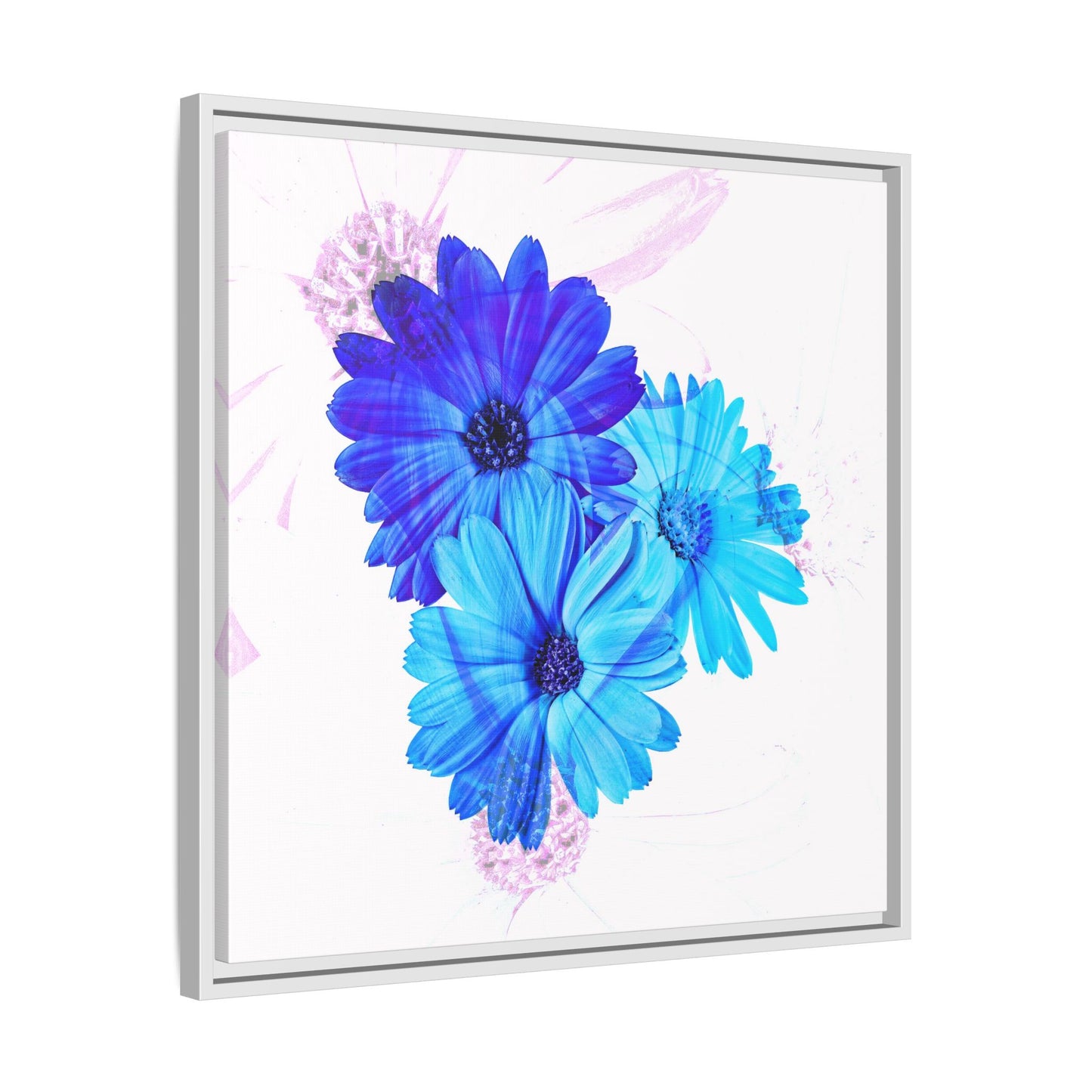 Collection Signature "FLORAL Numéro 11" sur Toile encadrée avec caisse américaine