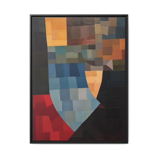 Komposition (1930) by Otto Freundlich   / Toile encadrée sur caisse américaine