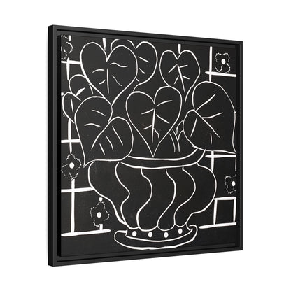 Corbeille de bégonias I (1938) by Henri Matisse / Toile encadrée sur caisse américaine