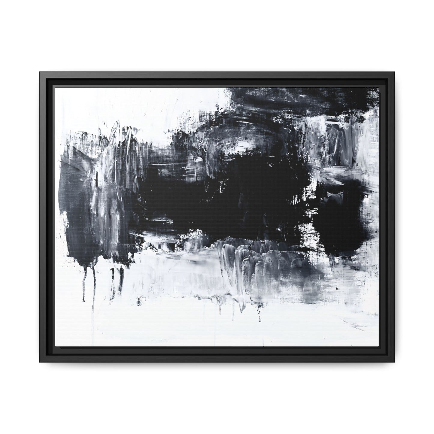Tableau Beaux Arts Darkside "Série Sign Collections" / Toile encadrée sur caisse américaine