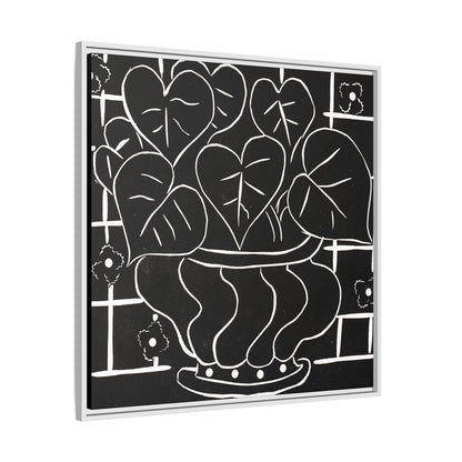 Corbeille de bégonias I (1938) by Henri Matisse / Toile encadrée sur caisse américaine