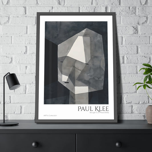 Rough-Cut Head (1935)  by Paul Klee / Affiche Encadrée série ART's Collection