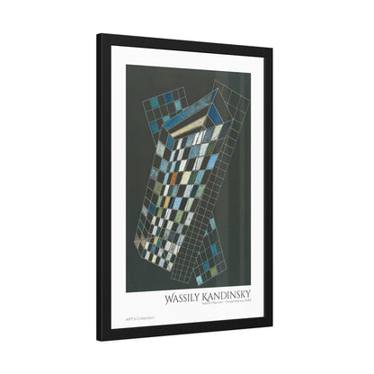 Kleine Flächen - Small Planes (1936) by Wassily Kandinsky / Affiche Encadrée série ART's Collection