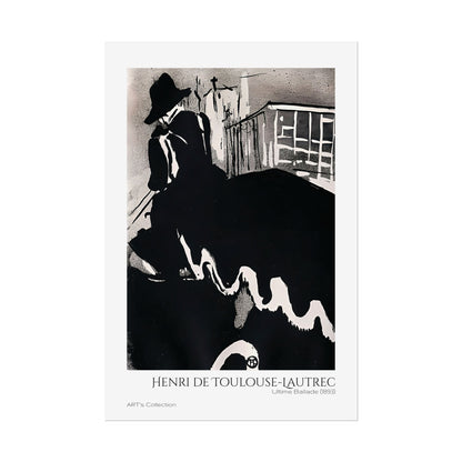 Ultime Ballade (1893) by Henri de Toulouse-Lautrec / Affiche imprimée - Série ART's Collection