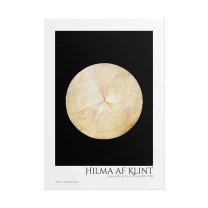 Series SUW, No 14 Swan (1914 -1915) by Hilma af Klint  / Affiche imprimée - Série ART's Collection