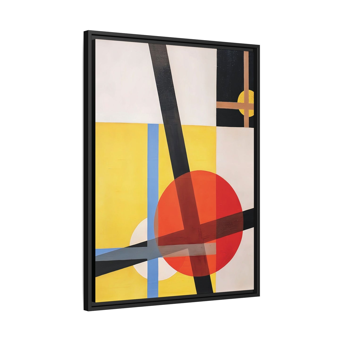 Am 2 (1925) by László Moholy-Nagy  / Toile encadrée sur caisse américaine