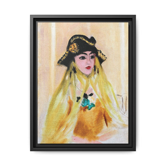 Ancilla (1921) by Henri Matisse / Toile encadrée sur caisse américaine