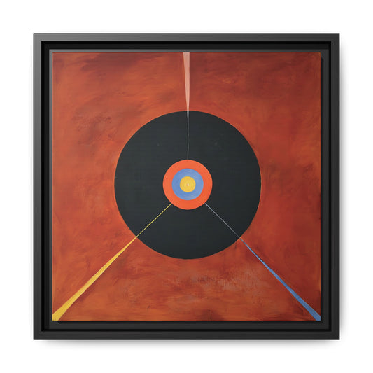 The Swan No. 18 (1914 -1915) by Hilma af Klint   / Toile encadrée sur caisse américaine