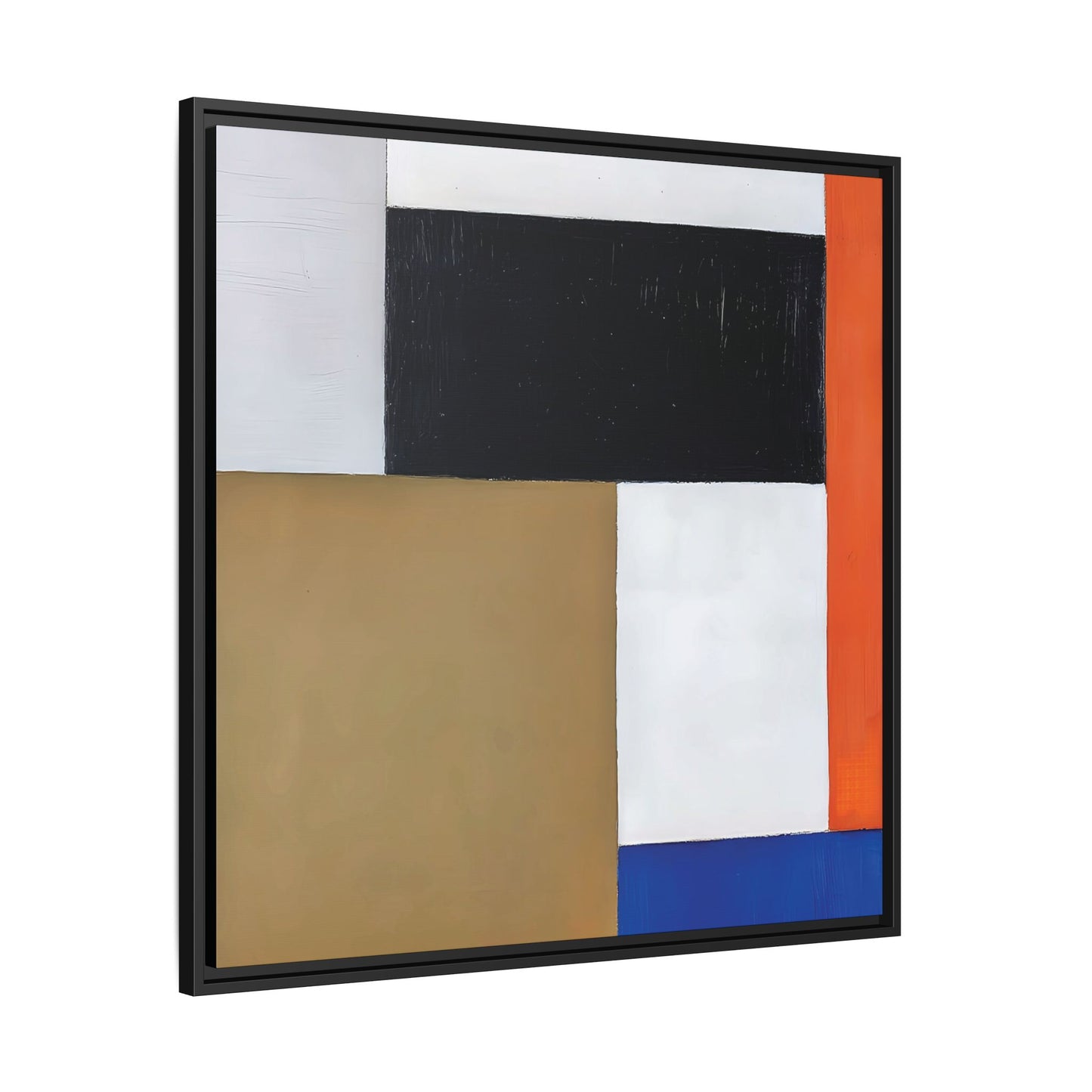 Composition (1923-1924) by Theo van Doesburg  / Toile encadrée sur caisse américaine