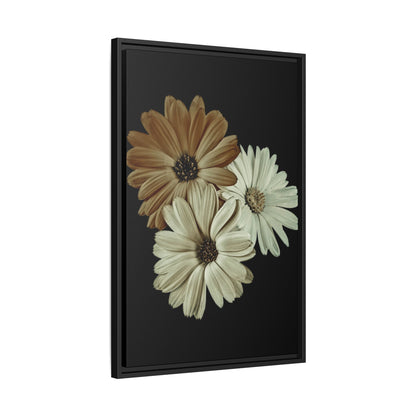 Collection Signature "FLORAL Numéro 3" sur Toile encadrée avec caisse américaine
