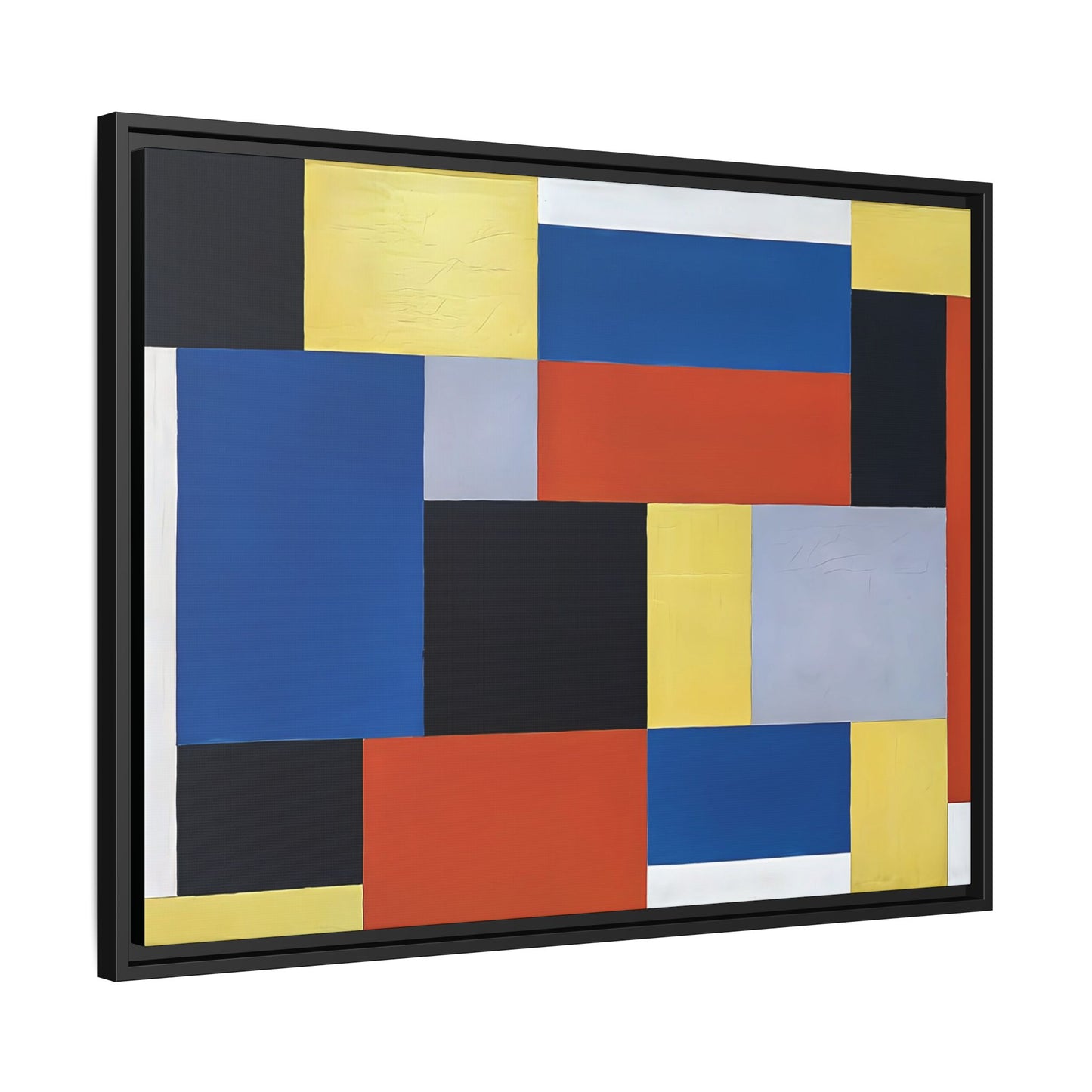 Composition XX 1920 by Theo van Doesburg  / Toile encadrée sur caisse américaine