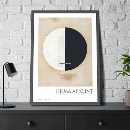 Buddhas Standpoint in the Earthly Life No. 3 (1920) by Hilma af Klint  / Affiche Encadrée série ART's Collection