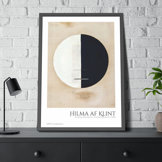 Buddhas Standpoint in the Earthly Life No. 3 (1920) by Hilma af Klint  / Affiche Encadrée série ART's Collection