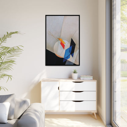 A 18 (1927) by László Moholy-Nagy  / Toile encadrée sur caisse américaine