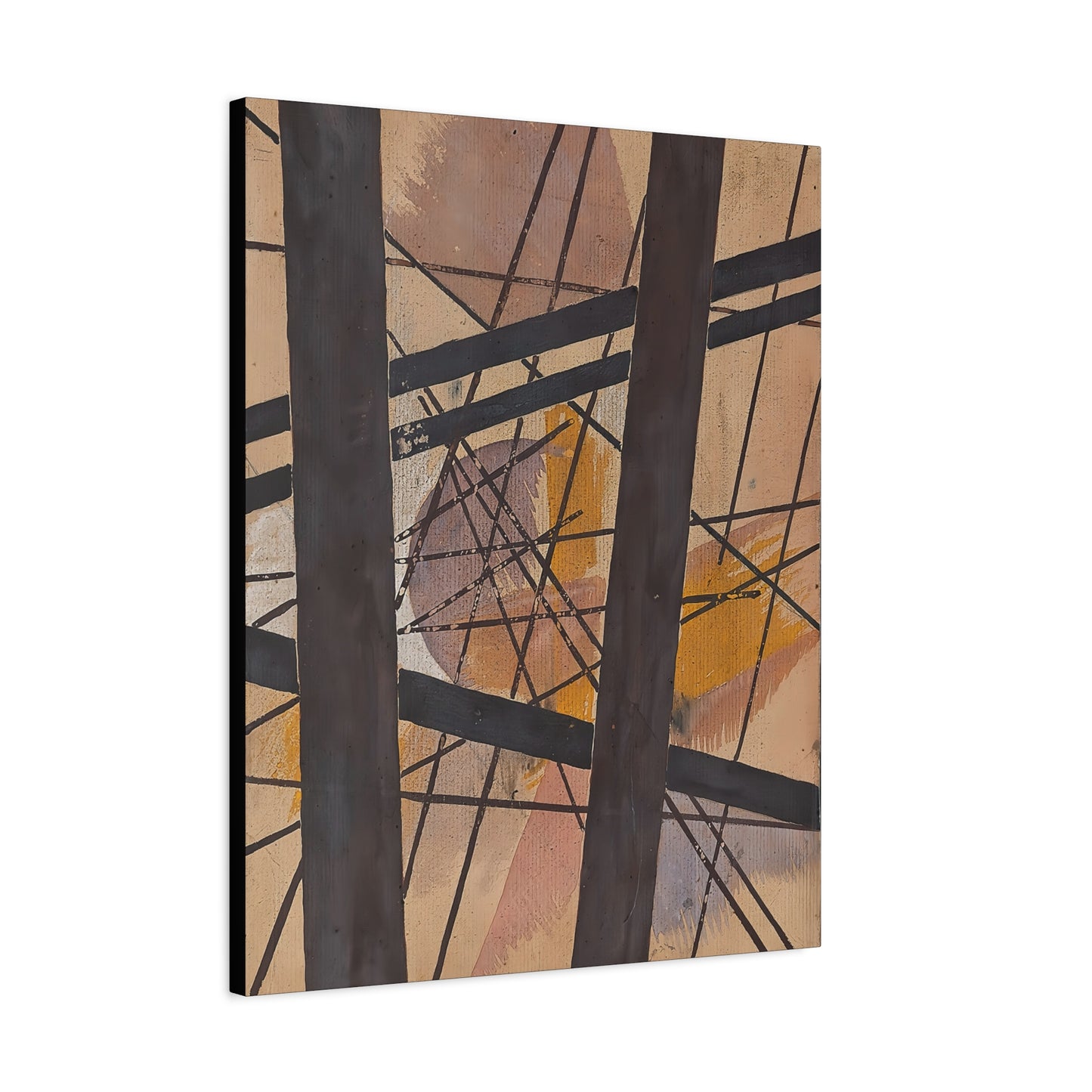Raum-Kraft Komposition (1921-22) by Lyubov Popova  / Reproduction Fine Art sur Toile /  Epaisseur 3.2 cm - 1.25 inch