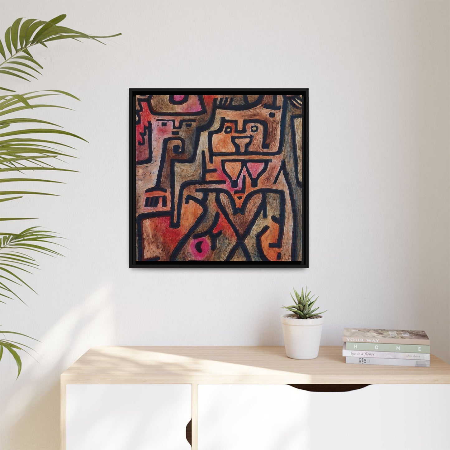 Forest Witches (1938) by Paul Klee / Toile encadrée sur caisse américaine