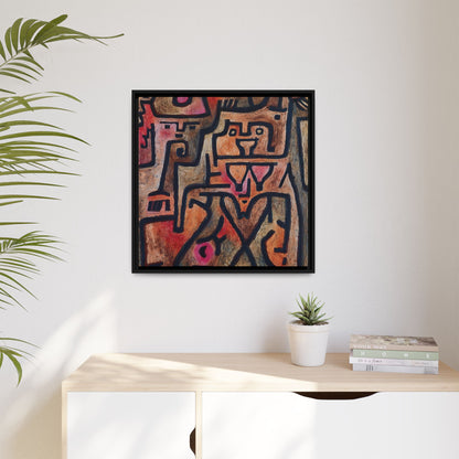 Forest Witches (1938) by Paul Klee / Toile encadrée sur caisse américaine