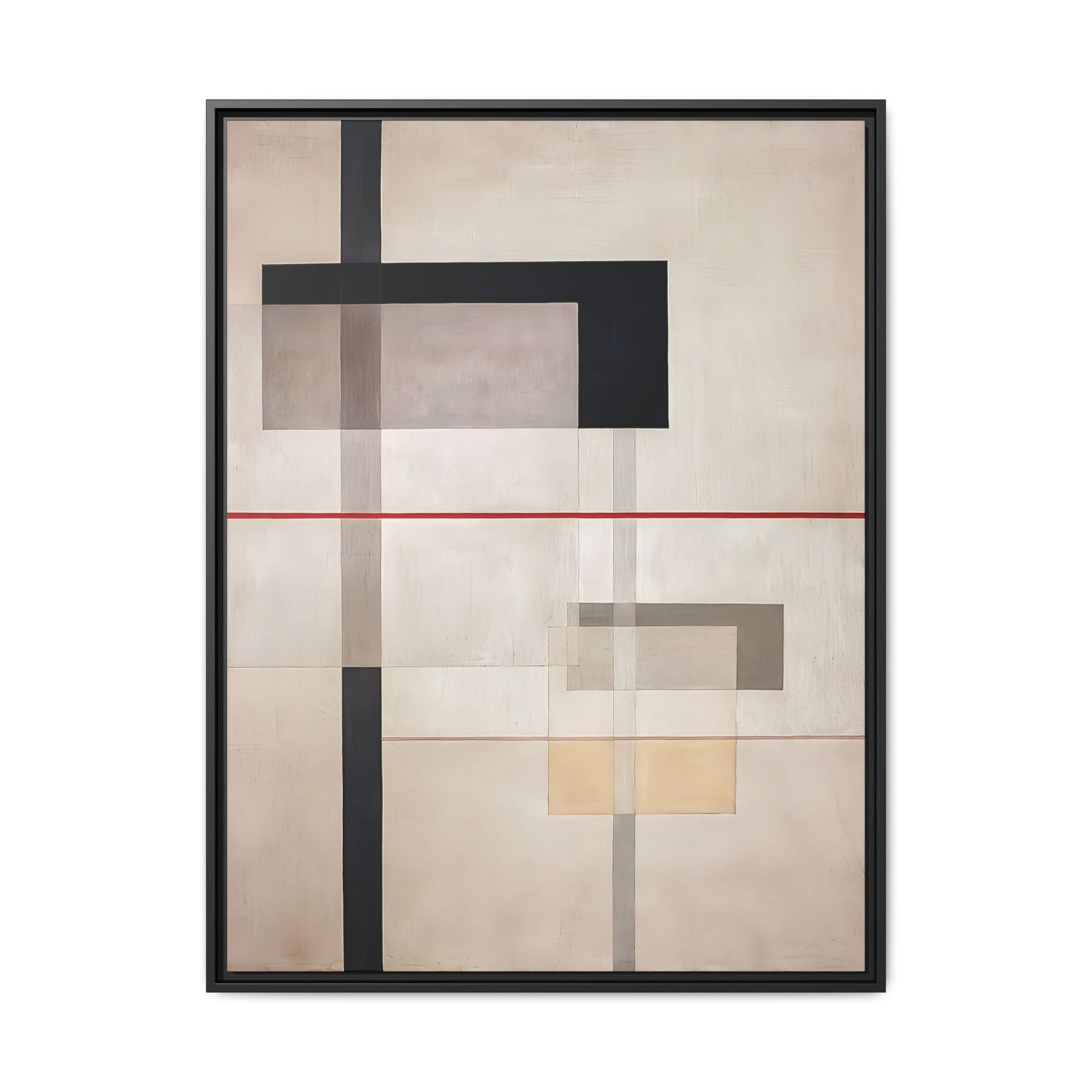 K VII (1922) by László Moholy-Nagy  / Toile encadrée sur caisse américaine