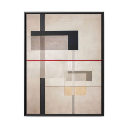 K VII (1922) by László Moholy-Nagy  / Toile encadrée sur caisse américaine