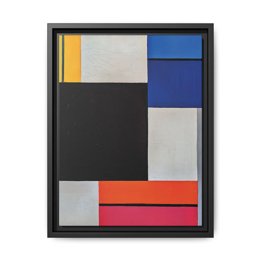 Composition XXI (1923) by Theo van Doesburg  / Toile encadrée sur caisse américaine