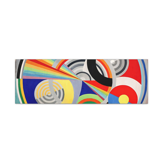 Rythme numéro 1 (1938) by Robert Delaunay / Reproduction Fine Art sur Toile / Large Epaisseur 3.2 cm - 1.25 inch
