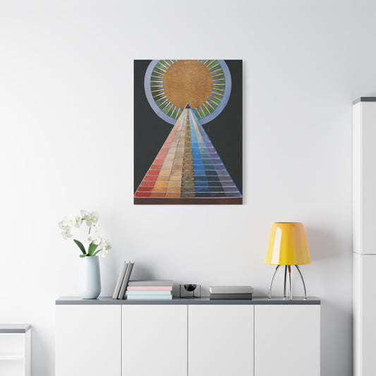 Altarpiece No. 1 Group X (1915) by Hilma af Klint / Reproduction Fine Art sur Toile /  Epaisseur 3.2 cm - 1.25 inch