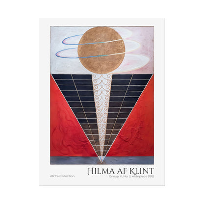 Group X No 2 Altarpiece (1915) by Hilma af Klint  / Affiche imprimée - Série ART's Collection