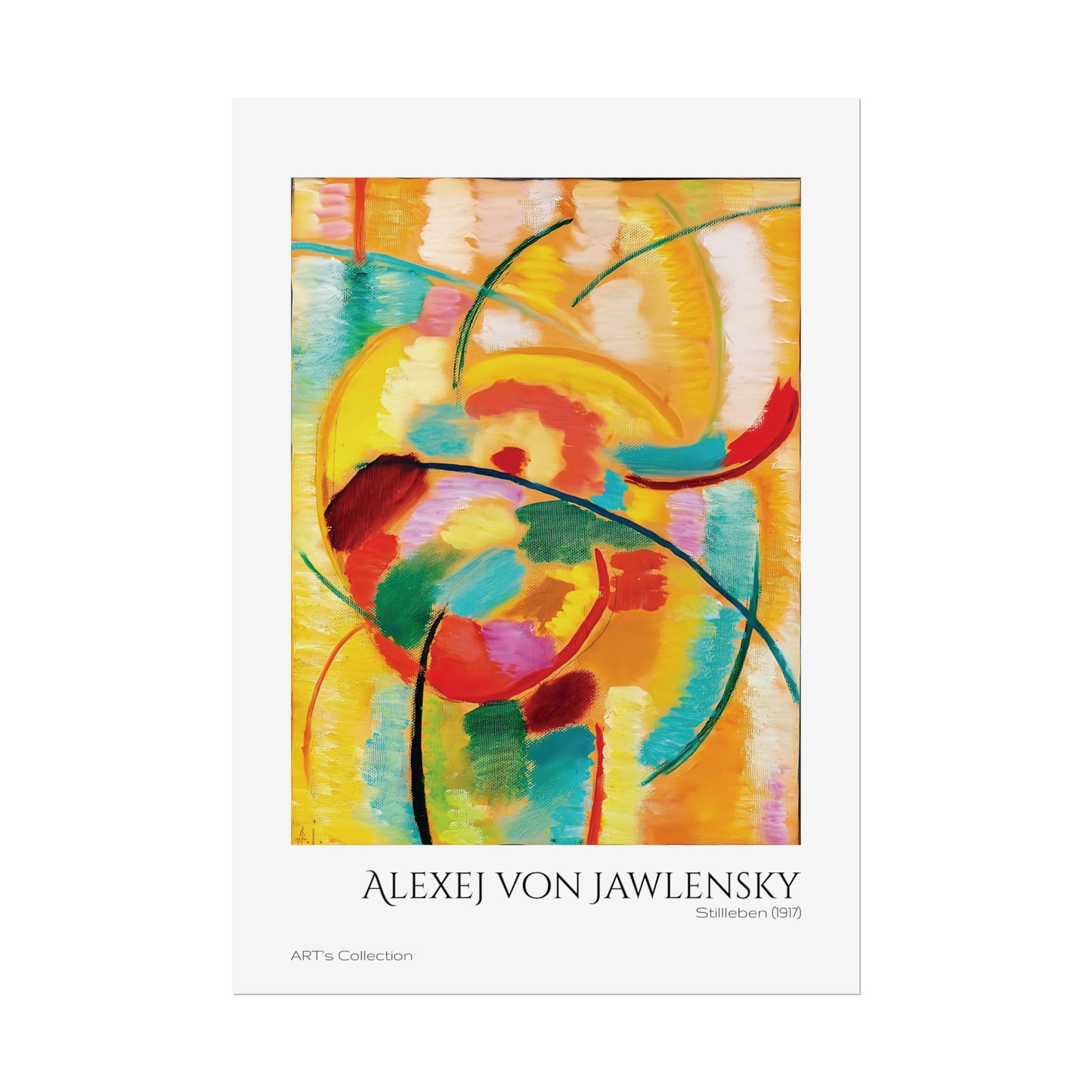 Stillleben (1917) by Alexej von Jawlensky  / Affiche imprimée - Série ART's Collection