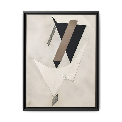 Kestnermappe Proun, Rob. Levnis and Chapman GmbH Hannover #4 (1923) by El Lissitzky / Toile encadrée sur caisse américaine
