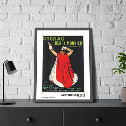 Cognac Henry Mounier (ca. 1910) by Leonetto Cappiello / Affiche Encadrée Série Vintage Ads Collection