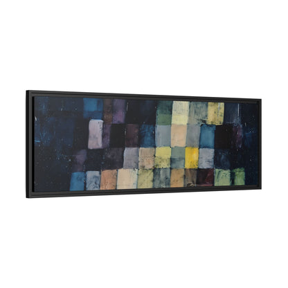 Old sound (1925) ) by Paul Klee  / Toile encadrée sur caisse américaine