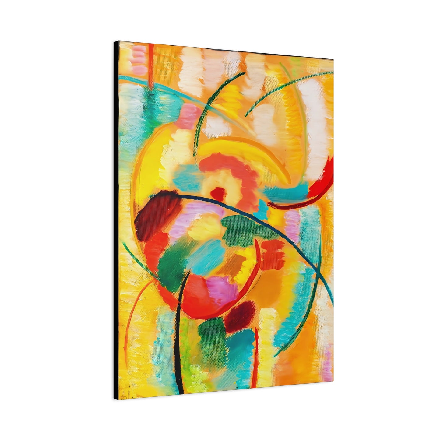 Stillleben (1917) by Alexej von Jawlensky / Reproduction Fine Art sur Toile /  Epaisseur 3.2 cm - 1.25 inch