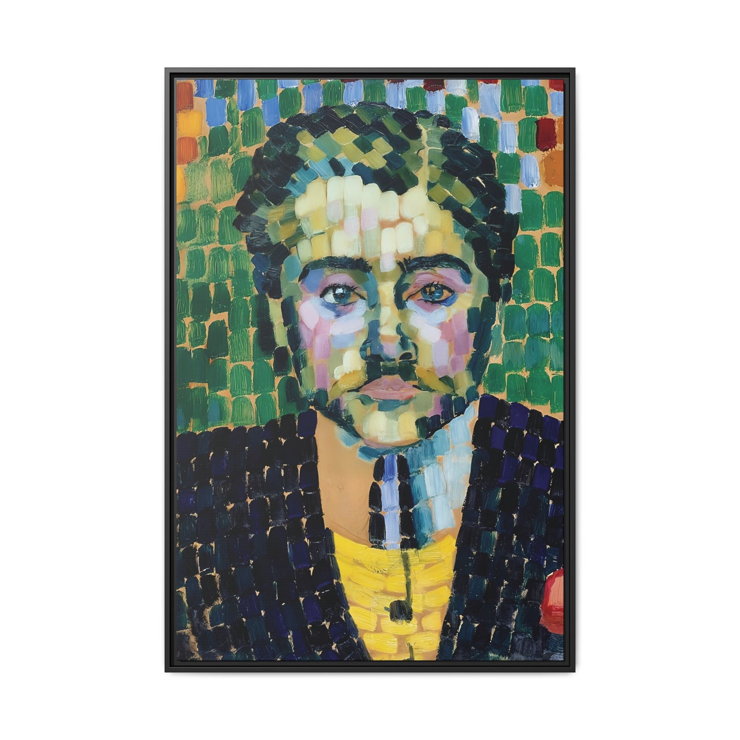 Jean Metzinger by Robert Delaunay  / Toile encadrée sur caisse américaine