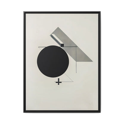 Kestnermappe Proun, Rob. Levnis and Chapman GmbH Hannover #5 (1923) by El Lissitzky / Toile encadrée sur caisse américaine