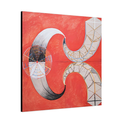 Group IX-SUW, The Swan, No. 9 (1915) by  Hilma af Klint / Reproduction Fine Art sur Toile / Large Epaisseur 3.2 cm - 1.25 inch