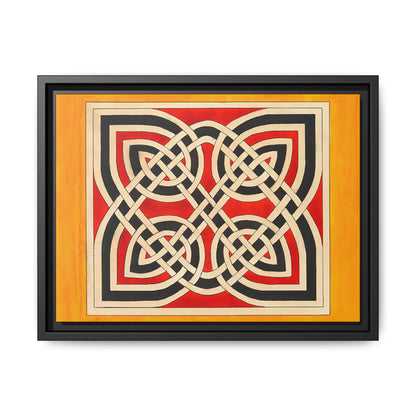Celtic Ornament (ca 1900) by Elizabeth A. Nedwill / Toile encadrée sur caisse américaine