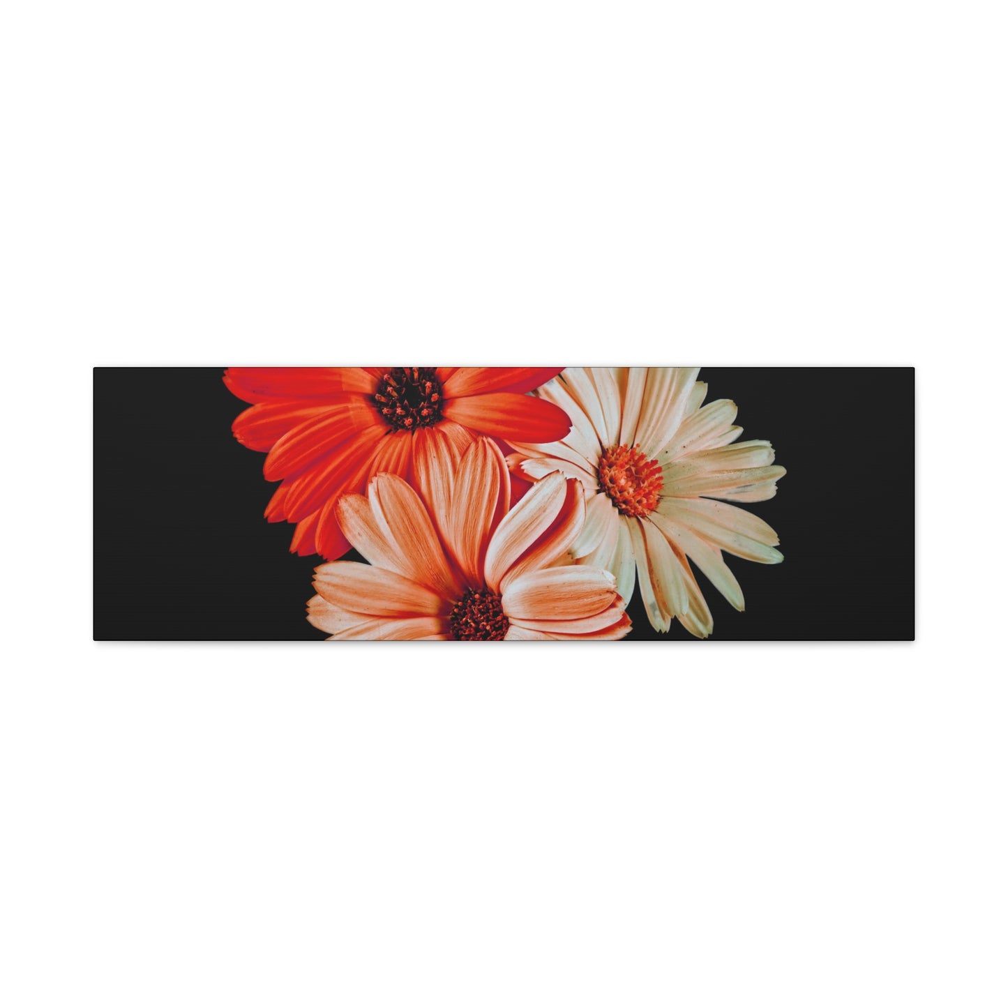 Collection Signature "FLORAL Numéro 7" sur Toile Fine Art sur Toile / Epaisseur 3,2cm - 1'25 po